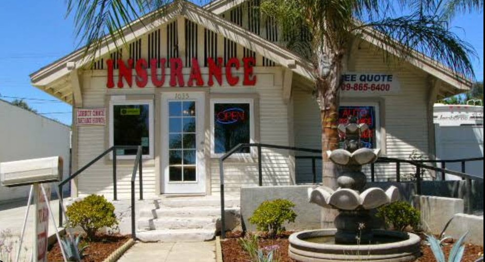 Liberty One Insurance Services storefront on W. Mission Blvd, Pomona